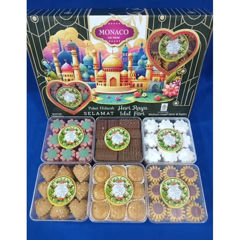

Monaco Kue Kering Paket Lebaran - Paket Lebaran Idul Fitri - Bingkisan Karyawan Flash Sale! Diskon Hingga 70%