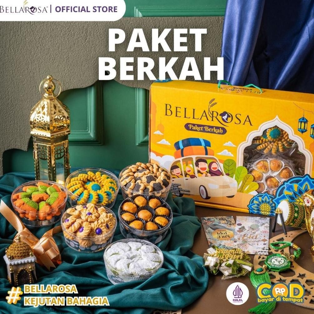 

[Fyc] Bellarosa Hadiah Hampers Paket Berkah Kue Snack Makanan Ringan Untuk Hari Raya Lebaran Termurah Terlengkap Dan Termurah