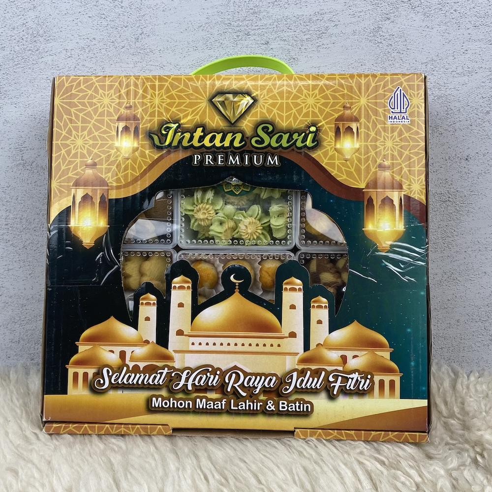 

Paket Kue Lebaran Intan Sari Premium / Parcel Kue Kering / Hampers Lebaran / Paket Lebaran Enak Flash Sale! Diskon Hingga 70%