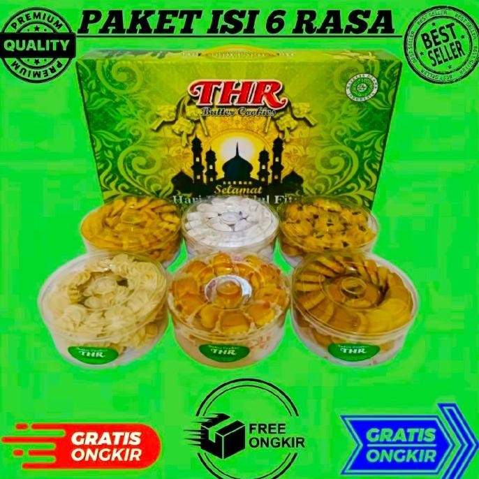 

Ready Paket Kue Kering Lebaran Parcel Putri Salju Nastar Kacang Enak Thr Stok Terbatas