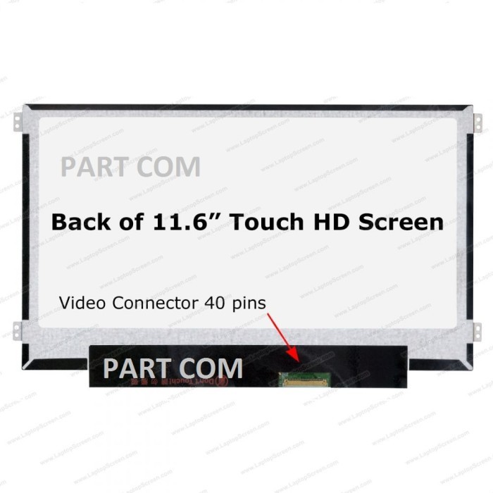 Layar Lcd Led Laptop Notebook Acer Chromebook 11 311 C733 C733T C733U C732 C732T C732U C721 C22T