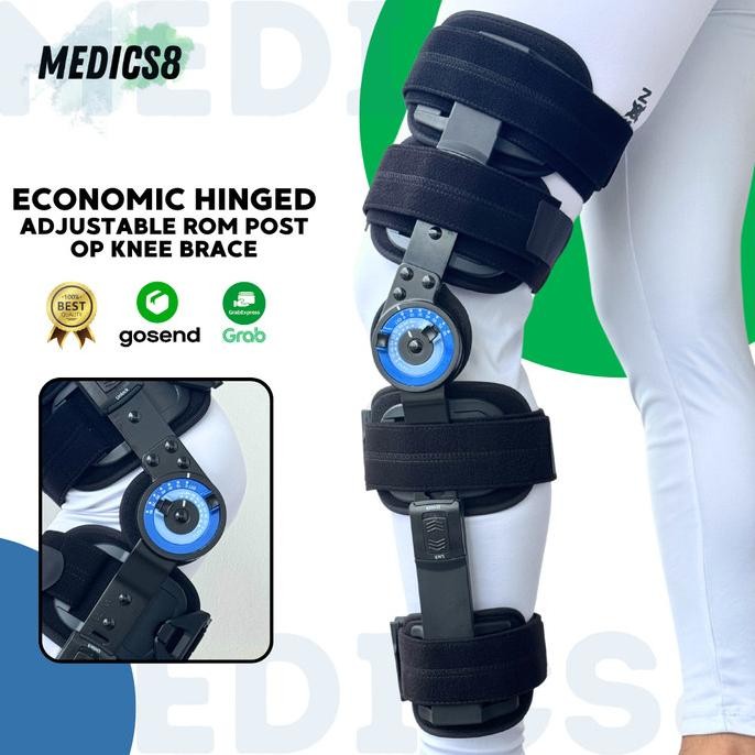 Economic Hinged Adjustable Rom Post Op Knee Brace