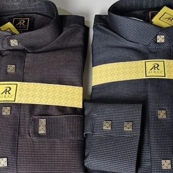 Baju Gamis Fashion Muslim Pakaian Jubah Pria ALRAZ Model Ashan Terlaris