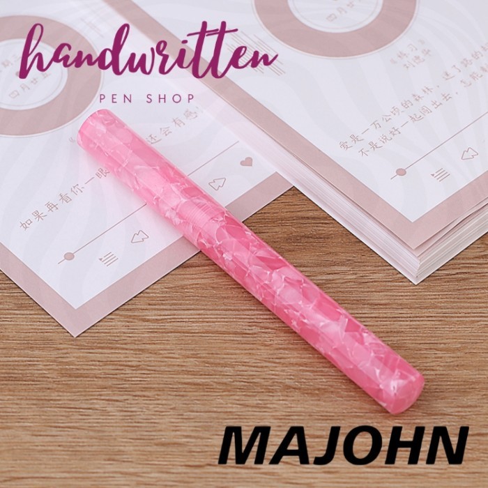 

MAJOHN N6 GLASS DIP PEN WITH CAP X MINI FUDE FOUNTAIN PEN