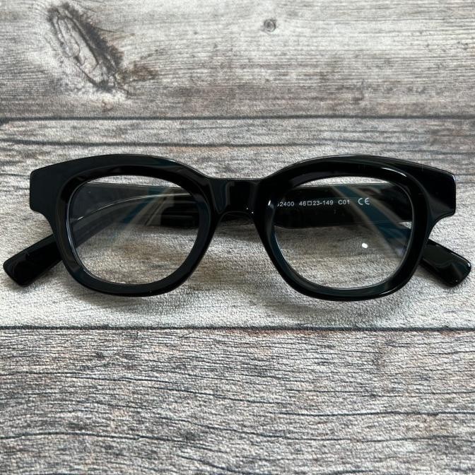 Acetate Frame Edition - Denham Black - Free Hard Case Terlaris