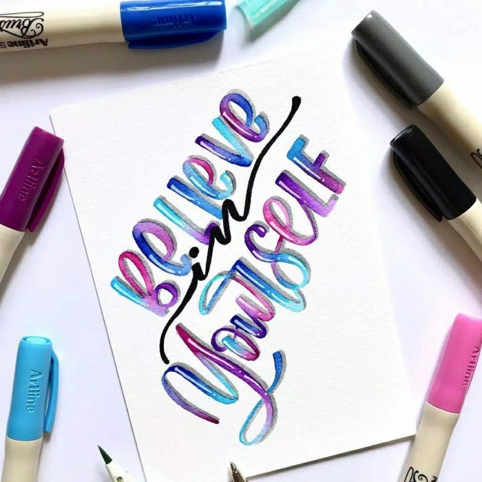 

ARTLINE SUPREME BRUSH MARKER 20 COLORS SET / PAKET BUNDLING 20 WARNA