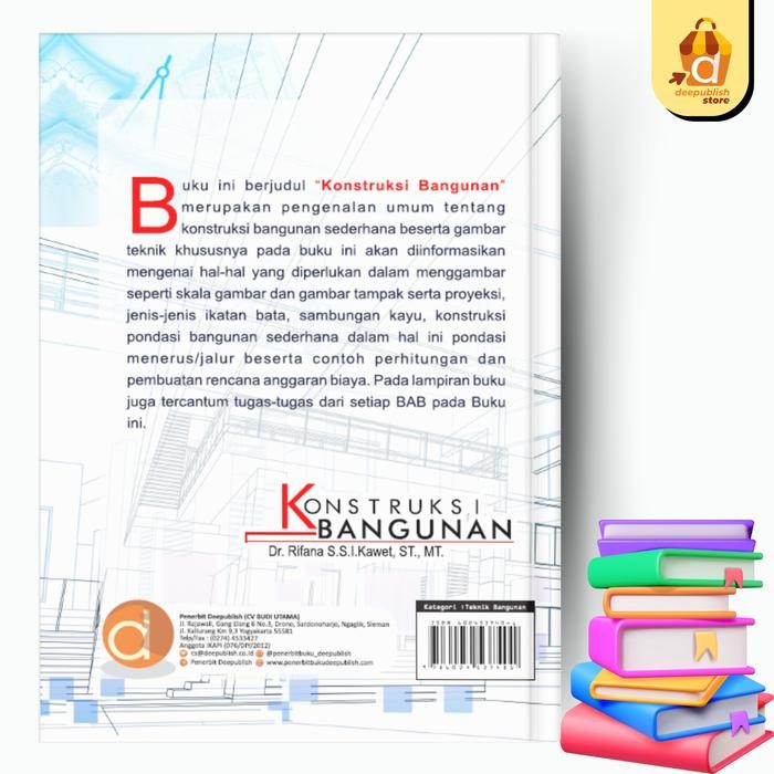 

BERGARANSI DEEPUBLISH - BUKU KONSTRUKSI BANGUNAN