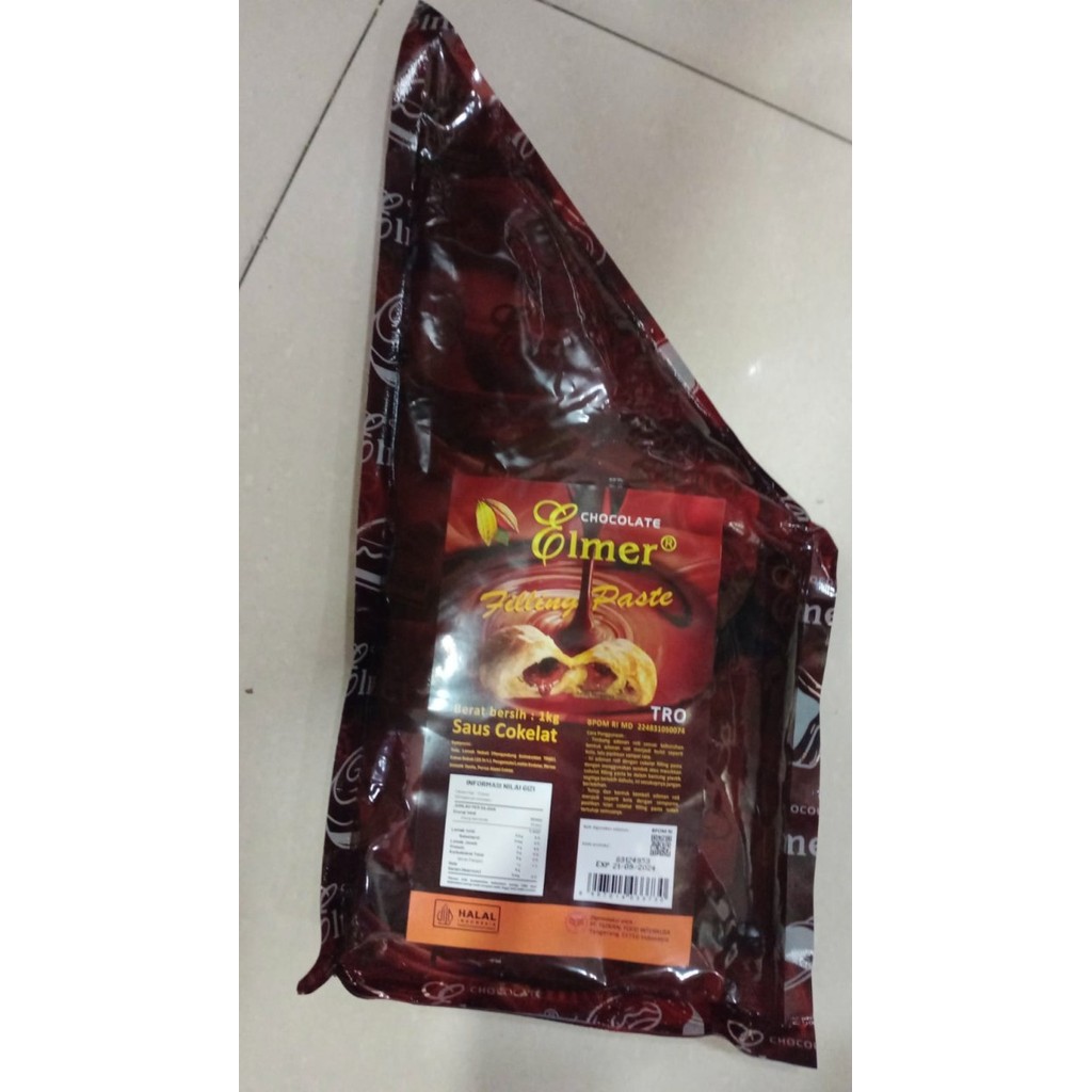 

ELMER FILLING CHOCOLATE / COKLAT PASTA 1KG