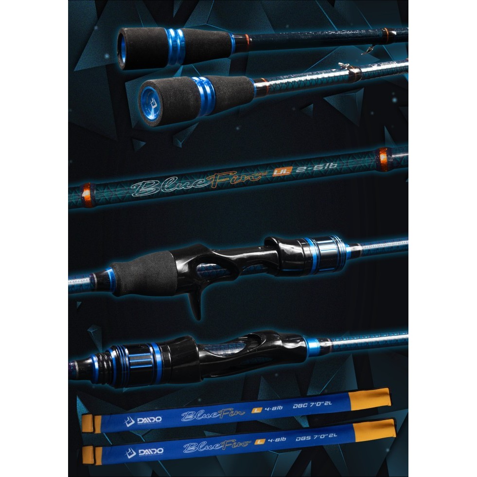 Joran Daido Blue Fin Casting Ul 210Cm 2-4Lb Dan 4-8Lb