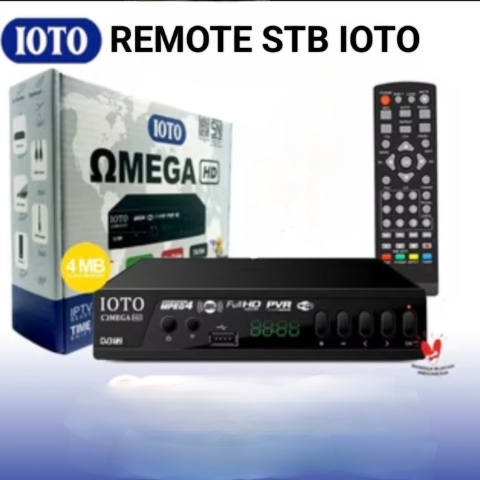 remote stb IOTO OMEGA remot pengganti set top box IOTO OMEGA