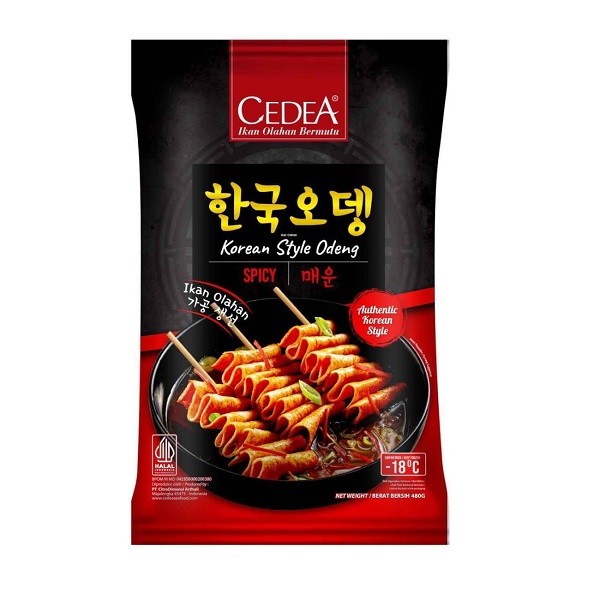 

CEDEA KOREAN ODENG SPICY 480 GR