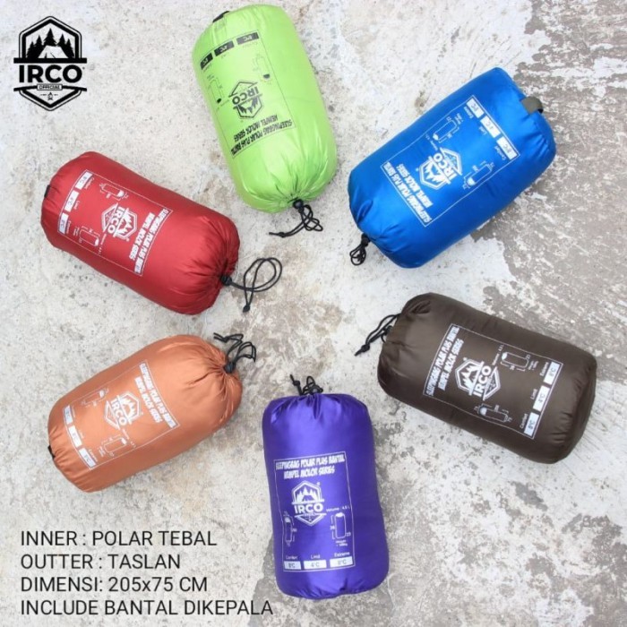 

IRCOOFFICIAL SLIPING BAG BANTAL POLAR TEBAL BISA DIJADIKAN SELIMUT OUTDOOR - SLEEPING BAG IRCO