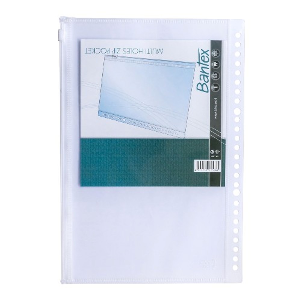 

Gramedia Pettarani - Bantex Multiholes Zip Pocket B5 Pp 8073 08