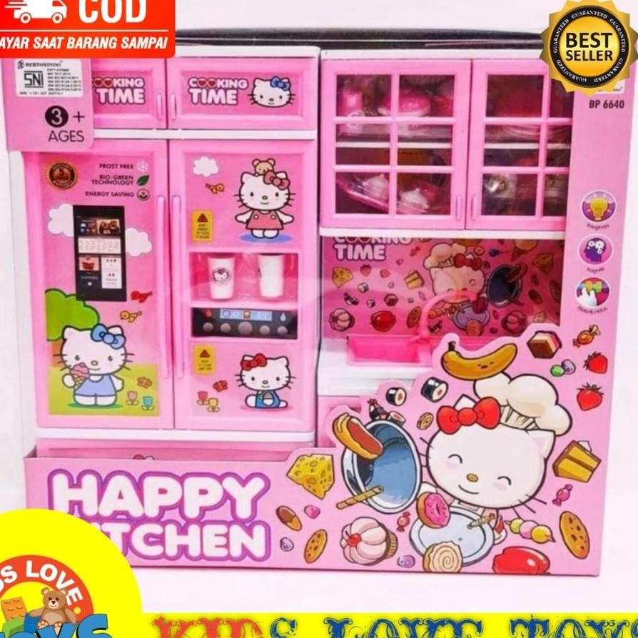 Mainan Ana Perempuan Maa Maaan Dapur Happy Itchen Dapur Jumbo Hello Itty Ter Cod