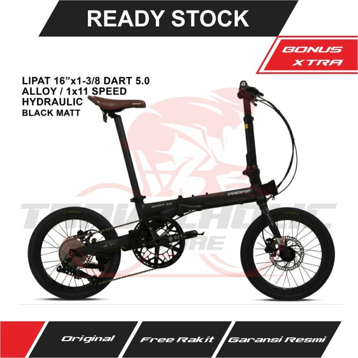 SEPEDA LIPAT PACIFIC DART 5.0 16" KODE 781