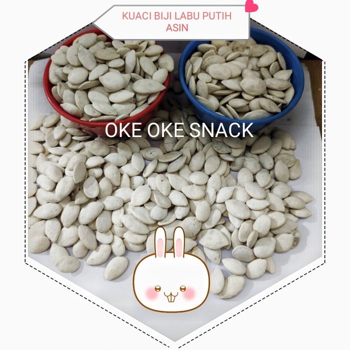 

KWACI PUTIH/KWACI BIJI LABU PUTIH/PUMPKINS SEED 1000GRAM