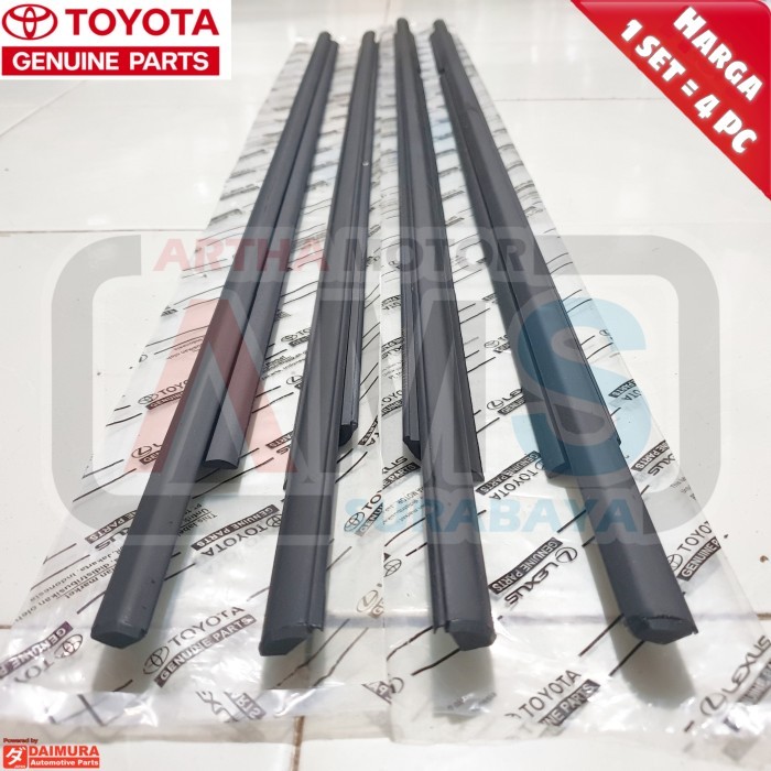 Karet Pelipit List Lis Kaca Wheater Strip Mobil Innova / Grand Innova