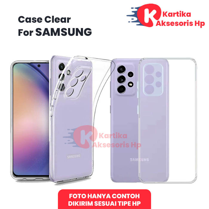 Case Samsung Galaxy A01 Softcase Airbag Bening Camera Protection