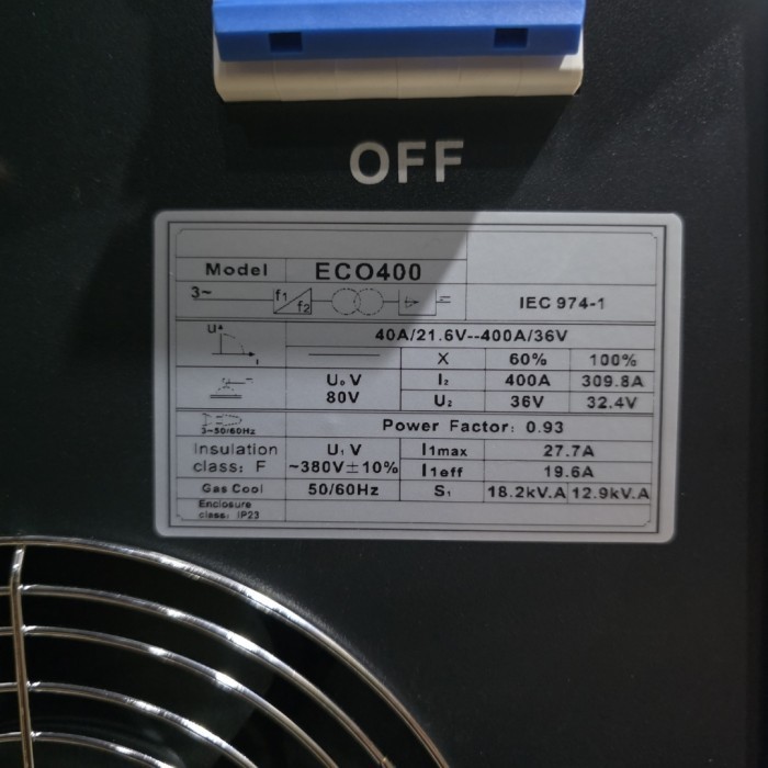 Mesin Las Inverter RHINO ECO 400A 3 Phase Travo Las 400 Ampere 3PH Trafo Las RHINO 400Ampere u