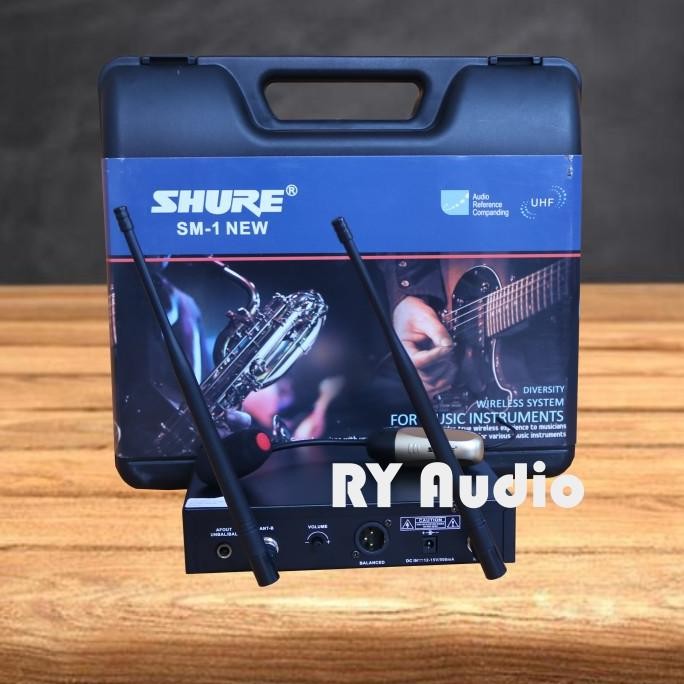 Promo Mic Wireless Saxophone Shure Sm 1 Multi Chanel