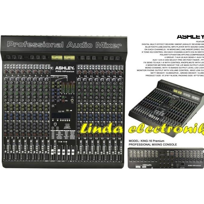 Sale Mixer Ashley King 16 Premium Ashley King16 Premium Garansi Resmi
