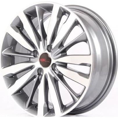 Berkualitas Velg Mobil Ring 16 Hsr Rs Lebar Pelek 6 Lubang Baut 4 Grey Polis