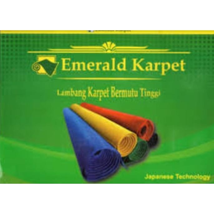 Sale Karpet Beludru Emerald Non Buana Roll, Karpet Polos Murah Beludru
