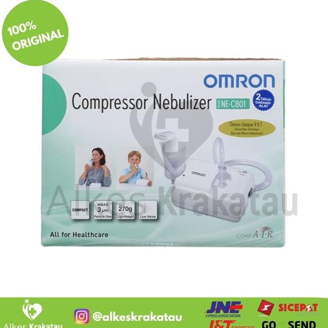 Nebulizer NE-C801 Omron / Alat Bantu Pernafasan / Mesin Uap Compressor