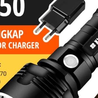 POWER SHENYU TaffLED Senter LED XLM P70 XHP50 50W 1000Lm XLMP70 XHP 50 Terlaris