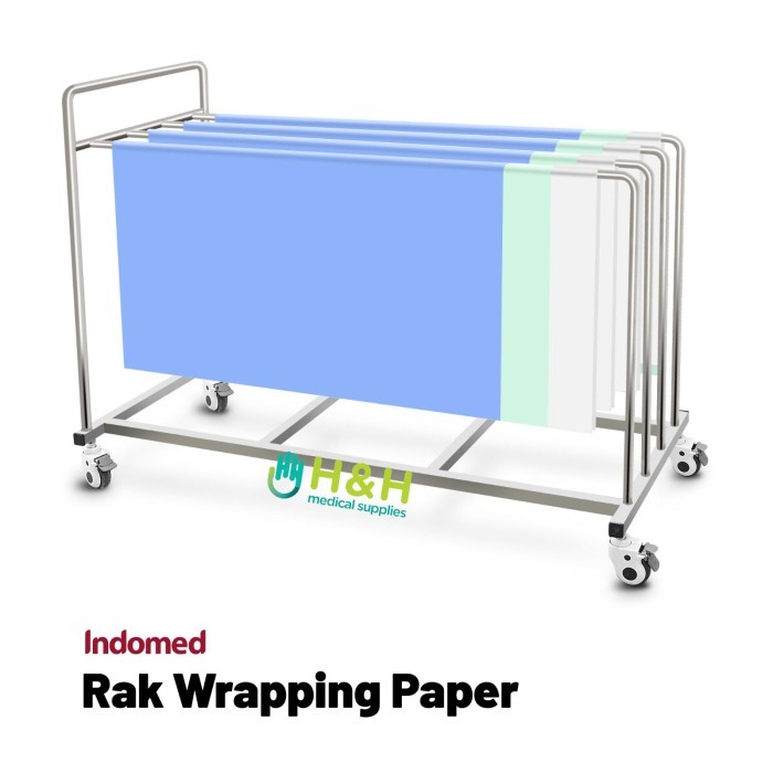 TERLARIS Rak Wrapping Paper / Tempat Wrapping Paper / WrappingPaper