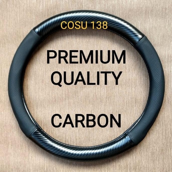 Sarung Cover Stir Carbon Kulit Toyota Innova Zenix