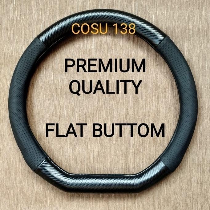 Sarung Cover Stir Carbon Kulit BYD M6 Premium Quality
