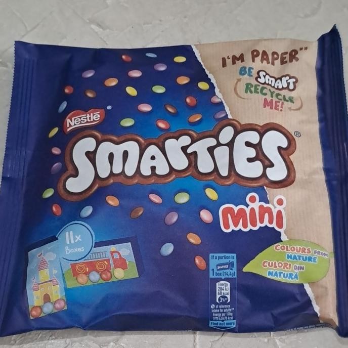 

{{{{}}] SMARTIES MINI 11 BOXES 158 GRAM