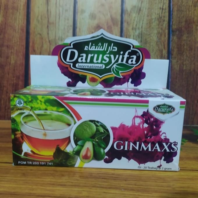 

!!!!!!] Teh Celup Daun Alpukat Gin Maxs Darussyifa Kemasan Baru