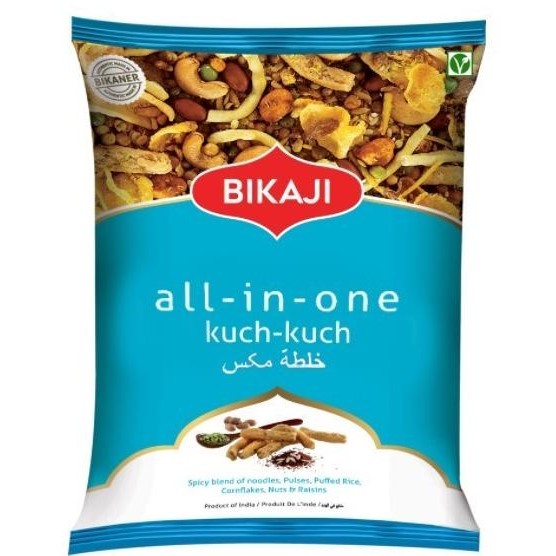 

+++++] All In One Bikaji / Kuch Kuch India / Mie Lentils Cornflake Nut Raisin