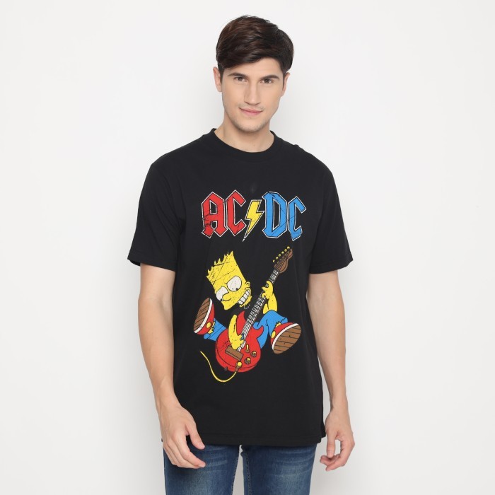 Kaos Vintage Traffic Room Acdc Bart 23