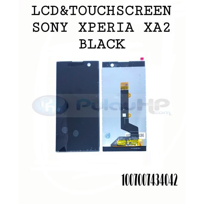 BEBAS ONGKIR - LCD+TOUCHSCREEN SONY XPERIA XA2 BLACK