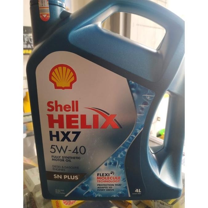 Shell Helix Hx7 Plus 5W-40 4 Liter Ori