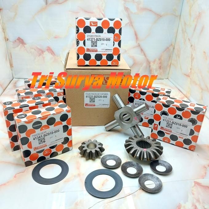Four Pinion Set Gigi Gardan Bolu Set Spider Grandmax Avanza Xenia Ori