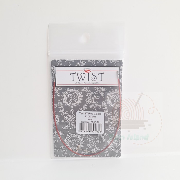 

Chiaogoo Twist Red Cable 8 inch (20 cm) mini
