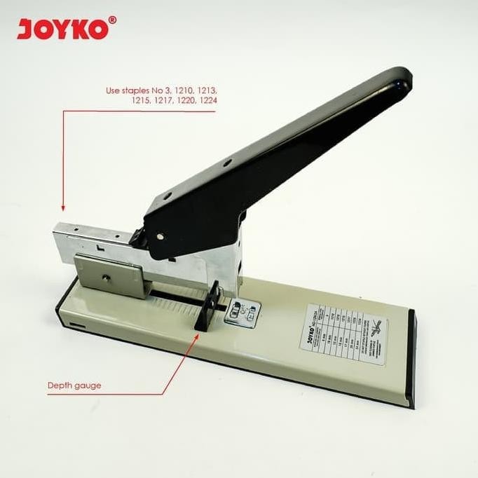 

Terlaris Joyko Heavy Duty Stapler Stepler Heavy Duty Hd-12N/24 Staples Besar Ready Stok