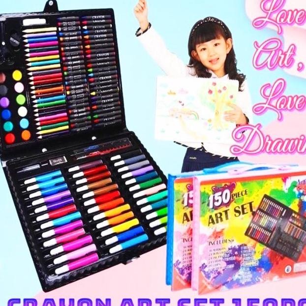 

Crayon Rayon Magic Art Et 150Pc Alat Menggambar Mewarnai Lui Ana
