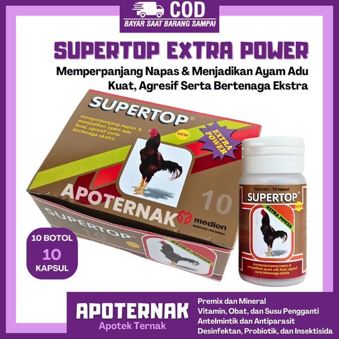 

READY SUPER TOP 1 BOX 12 BOTOL PENAMBAH TENAGA AYAM JAGO SUPER STRONG