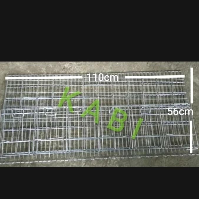 

READY KANDANG BATERAI AYAM PETELUR 110CM 6 PINTU