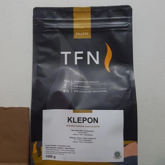 Baru Toffin Powder Frappe Klepon 1000gr Premium