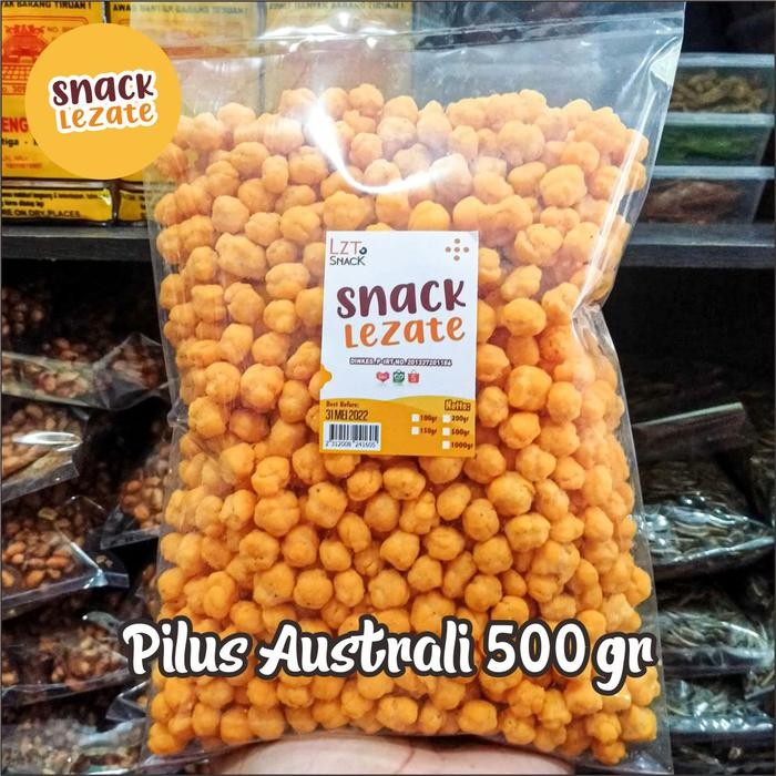 

HEMAT Pilus Jagung Australia 500gr Manis Balado Pedas Manis Pilus Australia Kiloan Murah / Pilus