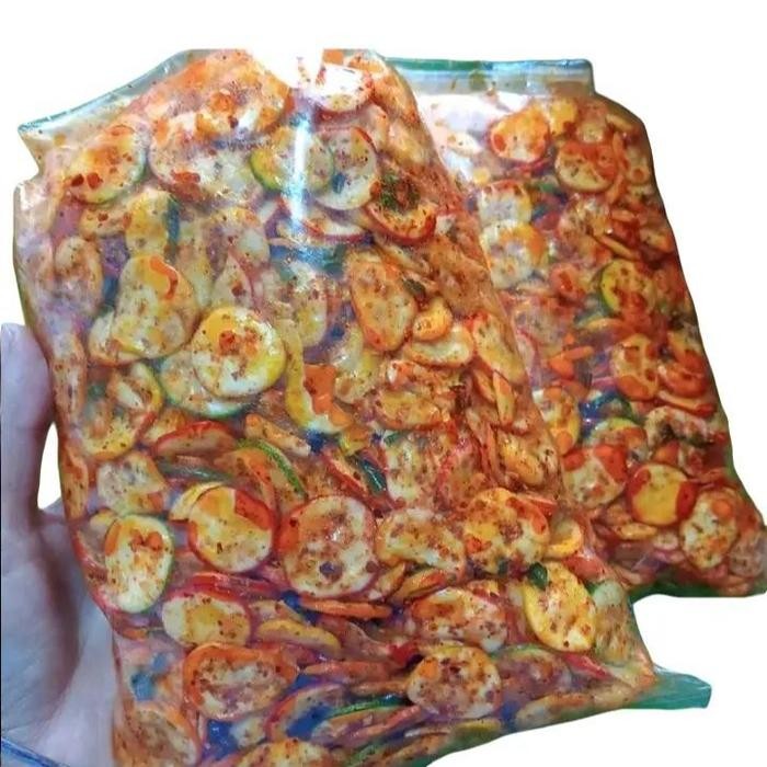 

PROMO SPECIAL Kerupuk Seblak Pedas Daun Jeruk 500 Gram - Renyah dan Gurih SEO Camilan Bawang Food