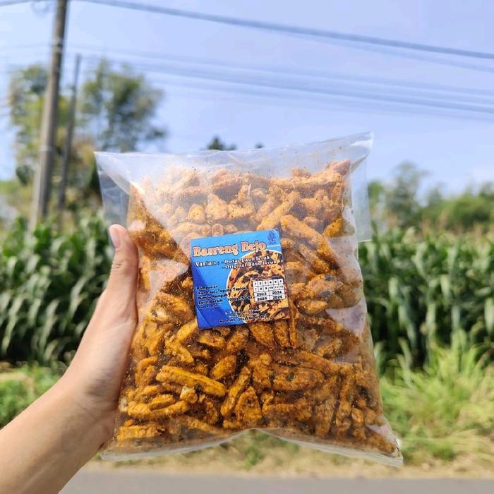

PROMO SPECIAL PROMO 10.10 SALE BASRENG DAUN JERUK KEMASAN 500GR TERMURAH Snack Food Pedas