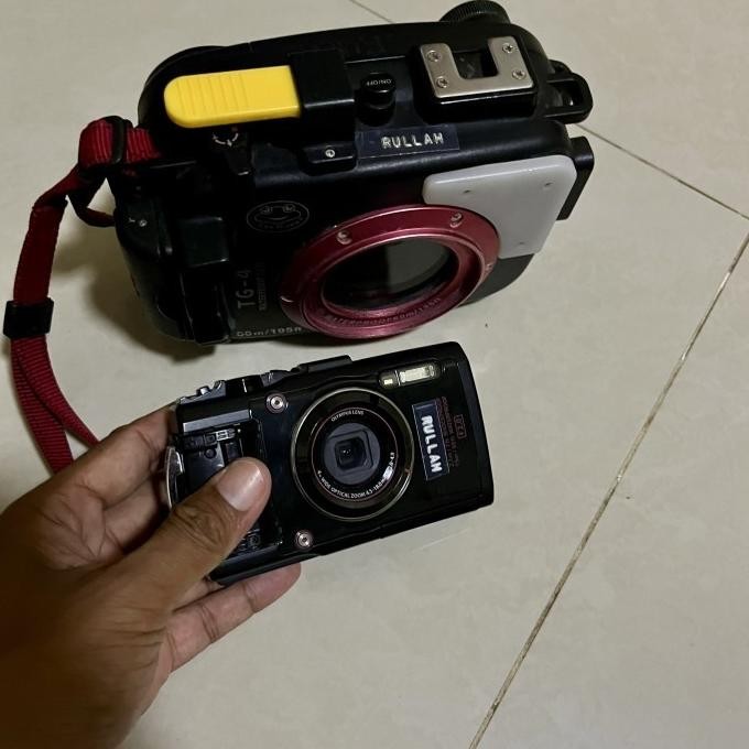 Olympus Tg4 & Housing Seafrog New Stok