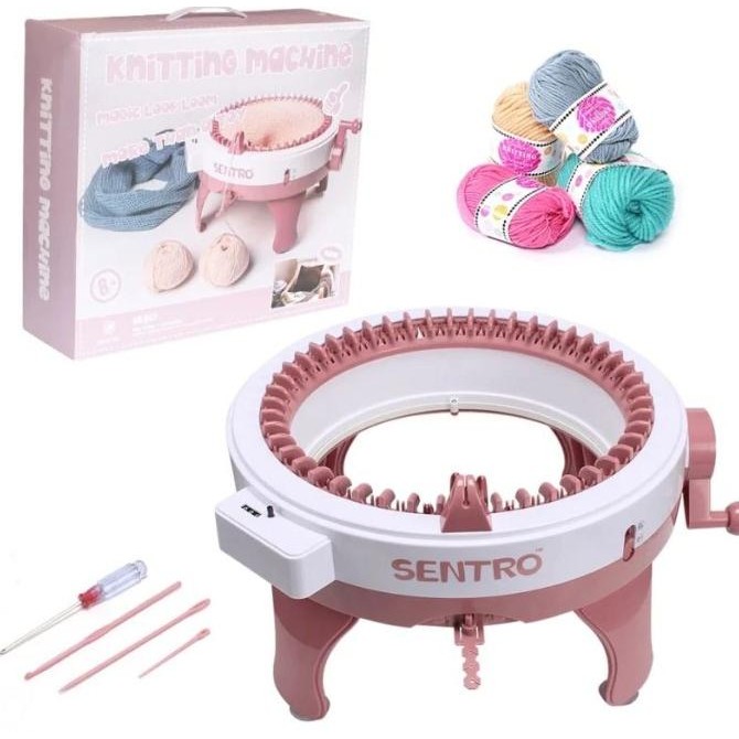 

Alat Rajut Otomatis Cardigan Syal Topi | Smart Weaving Machine Cross-B